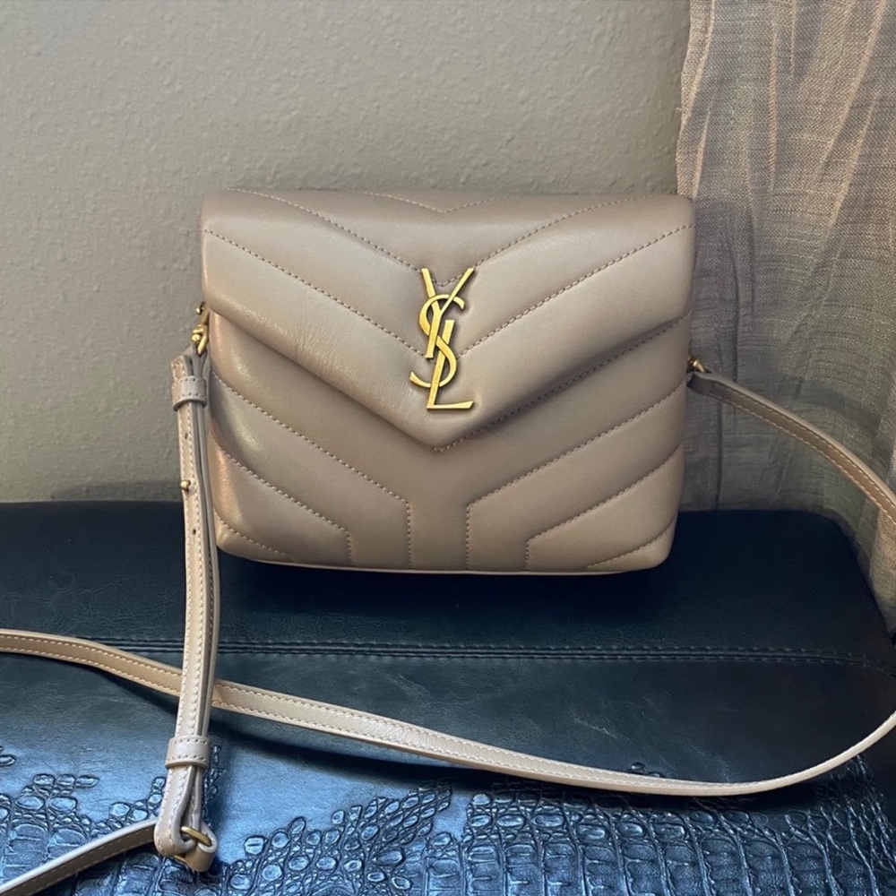 YSL Toy LouLou handbag - nude / “Dusty Beige”